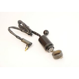 Alu Dose Kugelflex® mit Doppel USBSteckdose / Stromversorung