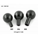 B-Kugel Alu Kugelflex® M5, M6, M8 Gewinde