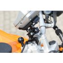 TOMTOM Rider 1-3 / GARMIN Zumo Navihalter Kugelflex® mit Lenkerschelle