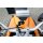 TomTom Rider 1-3 / Garmin Zumo Navihalter Kugelflex® mit Versatzhalter/ M8 chrom
