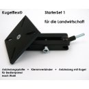 Bedienpanel / Terminal Halter Alu Kugelflex®  Starterset1...