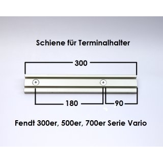 Fendt-Set1 Bedienpanel / Terminal Halter Alu Kugelflex® für Fendt Vario 300er, 500er, 700er Serie