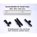 Fendt-Set1 Bedienpanel / Terminal Halter Alu Kugelflex® für Fendt Vario 300er, 500er, 700er Serie