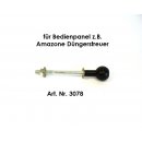 Alu-Halter Kugelflex®  mit Kugel für Bedienterminal Amazone/Rauch