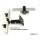 Fendt-Set3 Bedienpanel / Terminal Halter Alu Kugelflex® für Fendt Vario 300er, 500er, 700er Serie