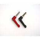 Schnellklemmhebel / Verstellbarer Klemmhebel M6 in schwarz oder rot