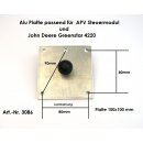Alu-Platte Kugelflex® für APV Steuermodul u. John Deere Greenstar4220