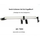 Deutz Schienen-Set Alu Kugelflex® für die neuen 6er-, 7er-, 9er-Modelle <Einsteiger-Set>