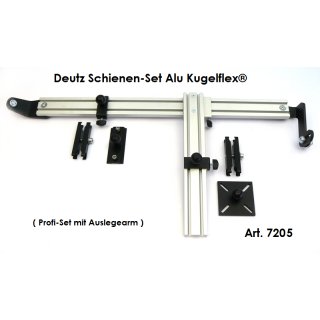 Deutz Schienen-Set Alu Kugelflex® für die neuen 6er-, 7er-, 9er-Modelle <Profi-Set>
