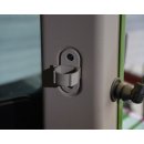 Fendt Kugelflex® Alu Halter 1Zoll Kugel (ersetzt Kleiderhaken) an der Kabinensäule