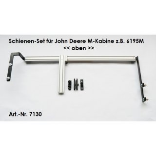 John Deere Alu Schienen-Set Kugelflex® für M-Kabinen <<oben>> z.B. 6195M Bj.2019