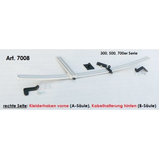 Fendt-Schienensatz <<gebogen-mitte>> Alu Kugelflex® für Fendt Vario 300/500/700er Serie (auch Version ONE + GEN7)