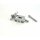 TomTom Rider 1-3 / GARMIN Zumo Navihalter Kugelflex®  chrom mit Kugel
