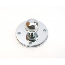 Alu Navi-Platte Kugelflex® rund - Sichtseite poliert...