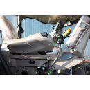 Smartphone-Halter aus Edelstahl zur Befestigung am Fahrersitz John Deere Häcksler 8700i