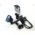 Stromversorgung mit 3-fach (GoPro/WiFi/USB) Alu Halter Kugelflex® zur Montage am Rückspiegel