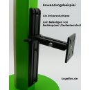 Alu Universalschiene MC-50 700 mm silber eloxiert