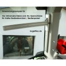 Alu Universalschiene MC-50 700 mm silber eloxiert