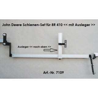 John Deere Schienen-Set Alu Kugelflex® für John Deere 8R Serie z.B.310, 410 << mit Ausleger >>