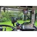 Fendt-Schienensatz <<gebogen>> Alu Kugelflex® für Fendt Vario 300/500/600/700 Serie mit Frontscheibe u. Tür rechts zum öffnen  ab Bj. 2022