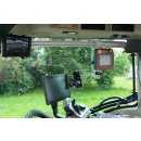 Fendt-Schienensatz <<gebogen>> Alu Kugelflex® für Fendt Vario 300/500/600/700 Serie mit Frontscheibe u. Tür rechts zum öffnen  ab Bj. 2022