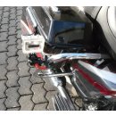Schnellklemmhebel / Verstellbarer Klemmhebel M6 in schwarz oder rot rot