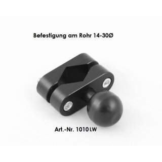 Schelle Alu Kugelflex® LW mit Kugel Ø14-30 mm 19-25