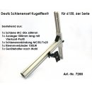 Deutz Schienen-Set Alu Kugelflex® für Deutz 6150 6er Serie 3081- Alu Platte 6x30x130 für Bomech Gülleverteiler