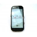 Edelstahl Smartphone- / Handyhalter Kugelflex® Querbefestigung 2- 75-94 mm