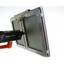Tablethalter Edelstahl-Halterung Kugelflex® für iPad/Tablet/Bildschirm 240 x 154-214 mm