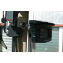 Tablethalter Edelstahl-Halterung Kugelflex® für iPad /Tablet mit Befestigung an einem 8-10 mm Gewinde 300 x 176-230 mm