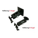 JCB-Schienensatz Kugelflex® << oben>> für Anbindung am Rohrbügel
