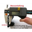 GoPro Alu Halter Kugelflex® zur Montage am Rückspiegel 50 7-13