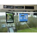 Fendt-Schienensatz <<gebogen-oben>> Alu Kugelflex® für Fendt Vario 700er Serie, 313Bj.23 3083- Platte 70x70x10 f. Magnet