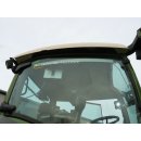 Fendt-Schienensatz <<gebogen-oben>> Alu Kugelflex® für Fendt Vario 700er Serie, 313Bj.23 3087- Alu Platte 120x30 mm, Lochabstand 90mm z.B. Pöttinger Ladewagen