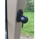 Fendt Kugelflex® Alu Halter mit C-Kugel an der Kabinensäule