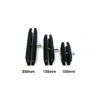 Klemmverbinder / Verbindung Alu Kugelflex® C-Kugel (1,5Zoll) 100mm-M10