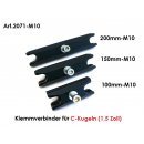 Klemmverbinder / Verbindung Alu Kugelflex® C-Kugel...