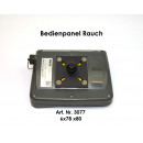 Bedienpanel / Terminal Halter Alu Kugelflex®  Starterset1 mit Anbindung Kugel 3077- Platte 80x75x5 mm, Lochbild 45-65 mm (quadratisch) f. Kuhn Rundballenpresse / Rauch M8