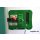 Bedienpanel / Terminal Halter Alu Kugelflex®  Starterset1 mit Anbindung Kugel 3083- Stahlplatte Kugelflex® mit Kugel  für Magnet M5