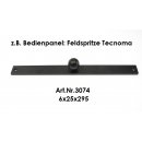 Alu-Platte Kugelflex® mit Kugel für Feldspritze Tecnoma 6 x 25 x 295 C-Kugel (1,5 Zoll)