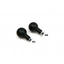 Alu Kugelflex® mit Innengewinde B-Kugel (1Zoll) M8...