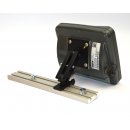 Alu-Platte Kugelflex® 80 x 75 x 5 mm, Lochbild: 45-65 mm (quadratisch)  für Rauch, Kuhn Rundballenpresse, Krone C-Kugel (1,5 Zoll)