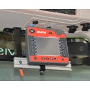 Alu-Platte Kugelflex® 80 x 75 x 5 mm, Lochbild: 45-65 mm (quadratisch)  für Rauch, Kuhn Rundballenpresse, Krone C-Kugel (1,5 Zoll)