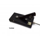 Alu-Platte Kugelflex® 120 x 30 mm, Lochbild 90mm, z.B.Pöttinger Ladewagen B-Kugel (1 Zoll)