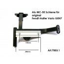 Fendt-Set2 Bedienpanel  Alu MC-50 Schiene Kugelflex® für Fendt Vario Gen7