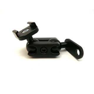 GoPro Alu Halter Kugelflex® zur Montage am Rückspiegel 50 1-4