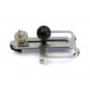 Edelstahl - Smartphone- /Handyhalter Kugelflex® 3 - 84  x 140-180 mm