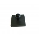 Stahlplatte Kugelflex® mit Kugel für Magnet C-Kugel (1,5 Zoll)