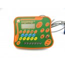 Alu-Platte Kugelflex® mit 8-10 mm Gewinde für Amazone Düngerstreuer / Feldspritze, Claas B-Kugel (1 Zoll)